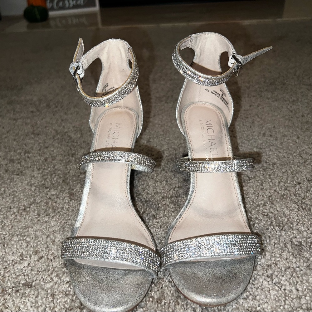 Silver heels: MICHAEL by michael shannon